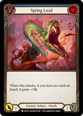 Spring Load (Blue) [OUT221] (Outsiders)  Rainbow Foil | Tables and Towers