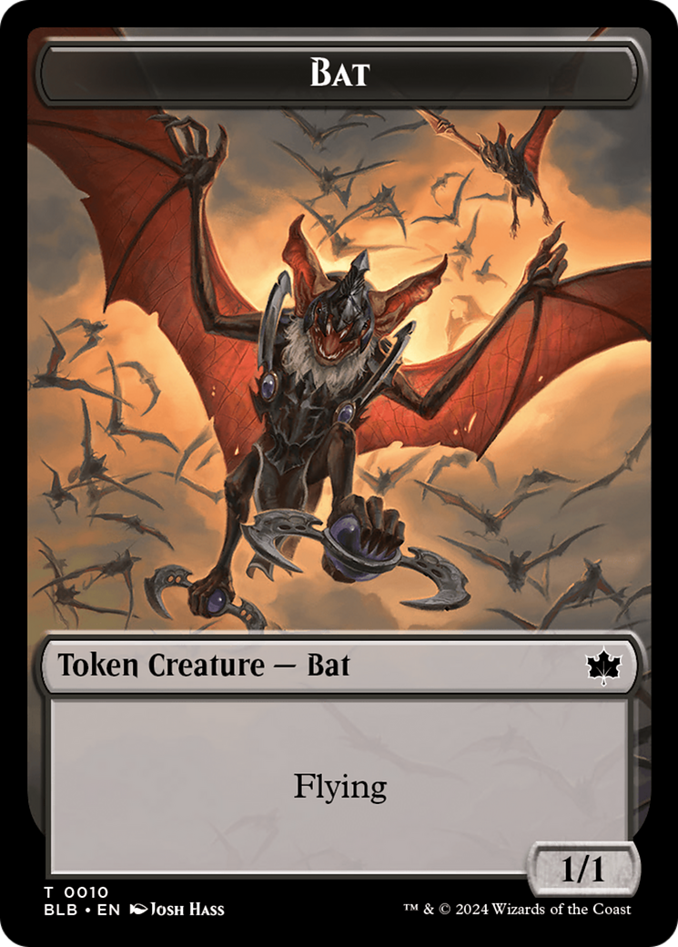 Bat Token [Bloomburrow Tokens] | Tables and Towers