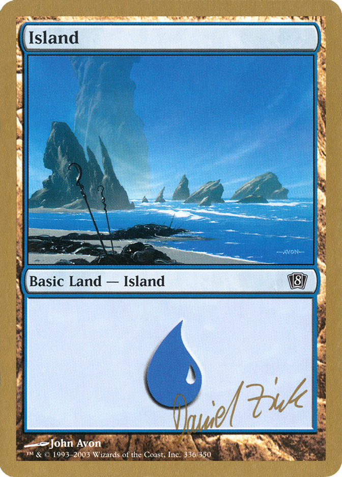 Island (dz336) (Daniel Zink) [World Championship Decks 2003] | Tables and Towers