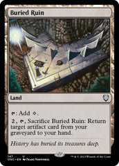 Buried Ruin [Phyrexia: All Will Be One Commander] | Tables and Towers