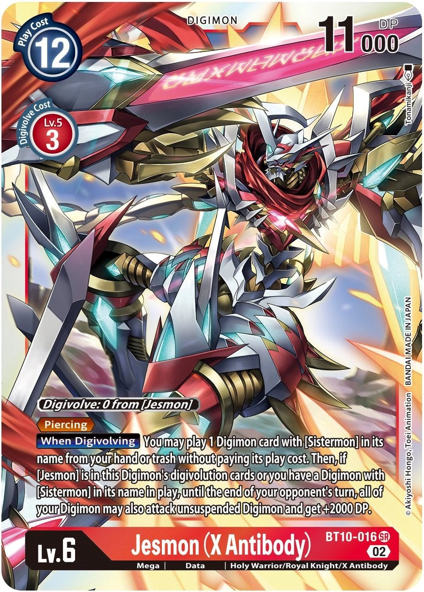 Jesmon (X Antibody) [BT10-016] [Xros Encounter] | Tables and Towers