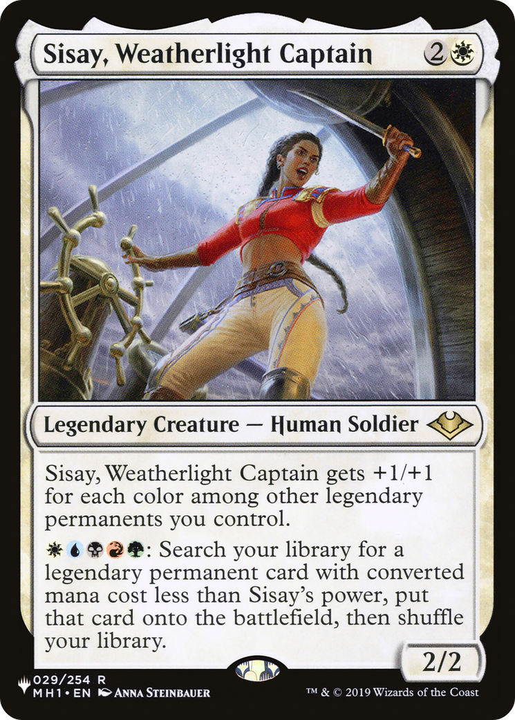 Sisay, Weatherlight Captain [Secret Lair: From Cute to Brute] | Tables and Towers