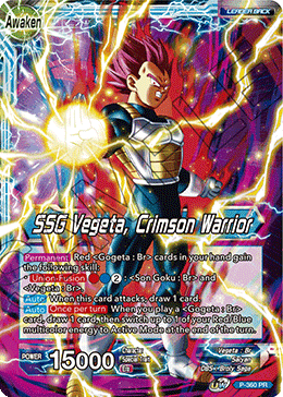 Vegeta // SSG Vegeta, Crimson Warrior (P-360) [Promotion Cards] | Tables and Towers