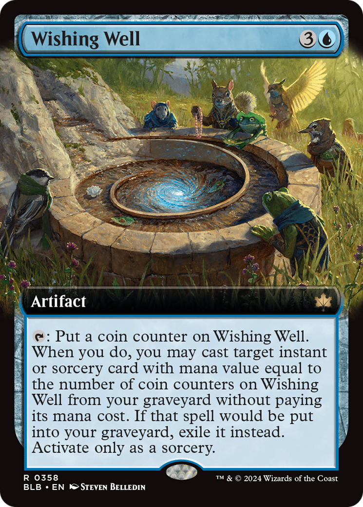 Wishing Well (Extended Art) [Bloomburrow] | Tables and Towers