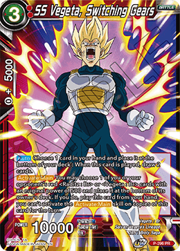 SS Vegeta, Switching Gears (P-296) [Tournament Promotion Cards] | Tables and Towers