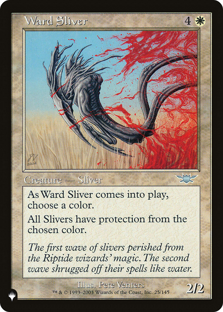 Ward Sliver [The List Reprints] | Tables and Towers