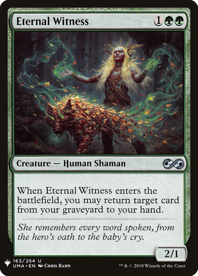 Eternal Witness [Mystery Booster] | Tables and Towers