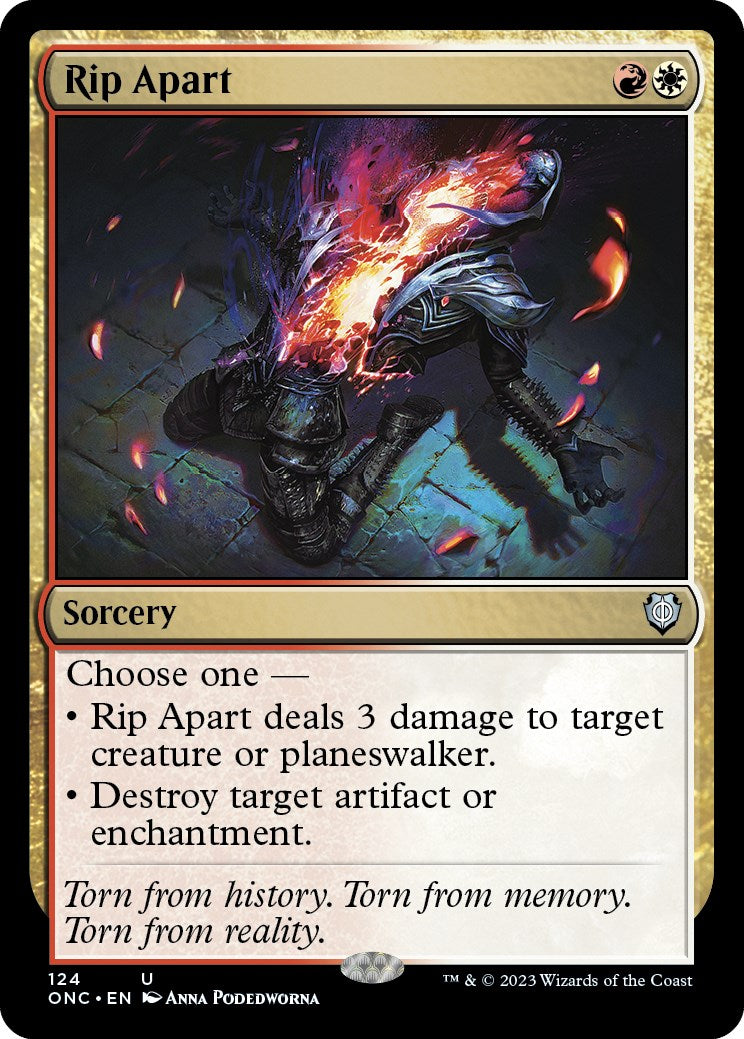 Rip Apart [Phyrexia: All Will Be One Commander] | Tables and Towers