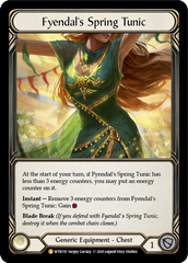 Fyendal's Spring Tunic [U-WTR150] (Welcome to Rathe Unlimited)  Unlimited Rainbow Foil | Tables and Towers