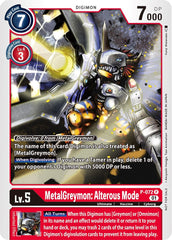 MetalGreymon: Alterous Mode [P-072] (Update Pack) [Promotional Cards] | Tables and Towers