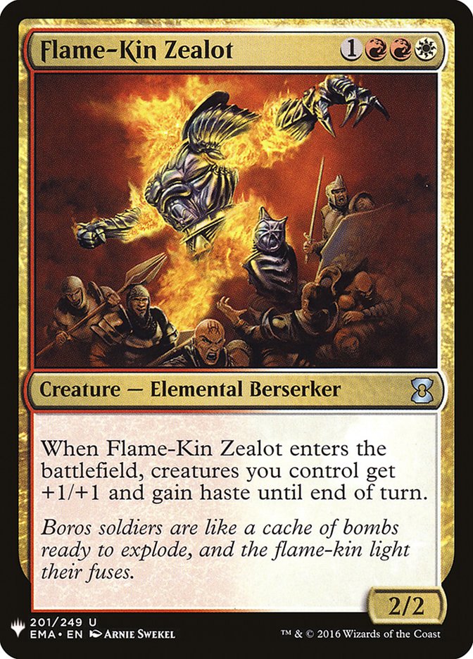 Flame-Kin Zealot [Mystery Booster] | Tables and Towers