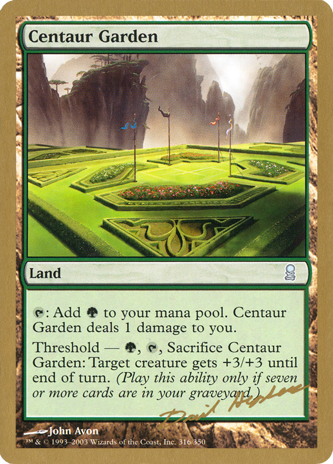 Centaur Garden (Dave Humpherys) [World Championship Decks 2003] | Tables and Towers