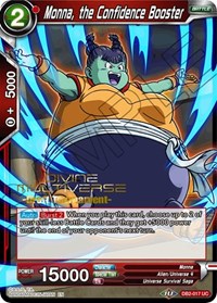 Monna, the Confidence Booster (Divine Multiverse Draft Tournament) (DB2-017) [Tournament Promotion Cards] | Tables and Towers