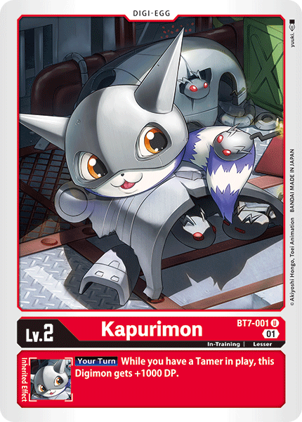 Kapurimon [BT7-001] [Next Adventure] | Tables and Towers