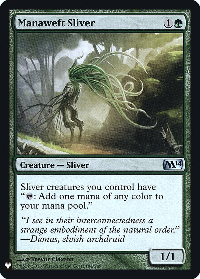 Manaweft Sliver [Mystery Booster] | Tables and Towers