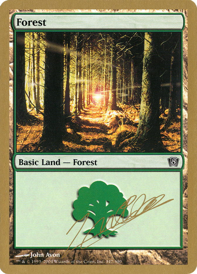 Forest (jn347) (Julien Nuijten) [World Championship Decks 2004] | Tables and Towers