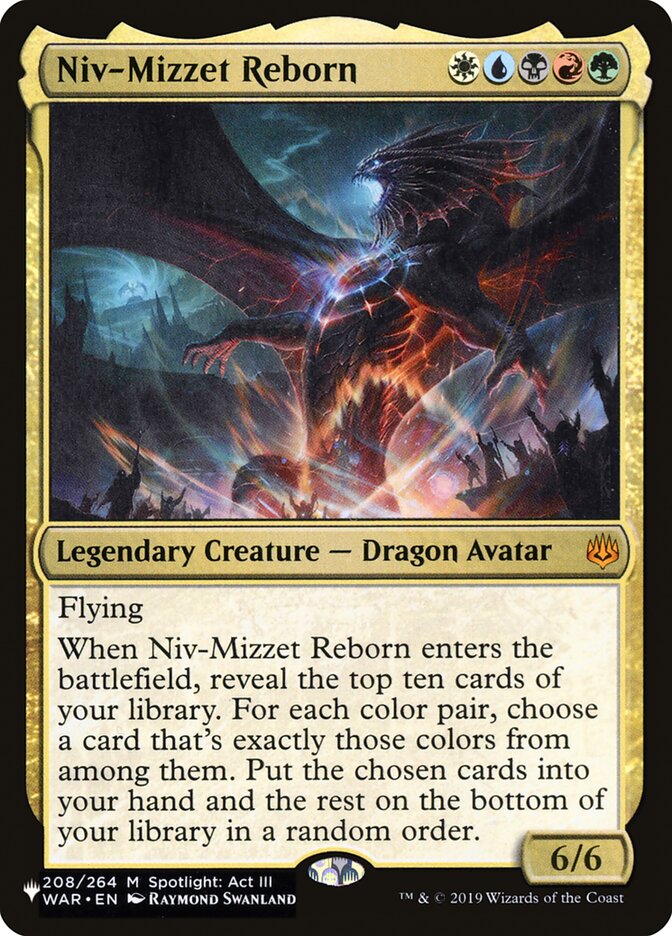 Niv-Mizzet Reborn [The List] | Tables and Towers