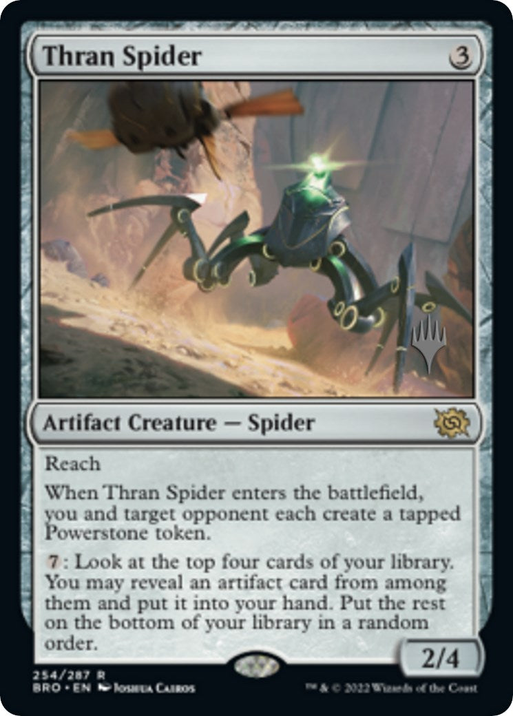 Thran Spider (Promo Pack) [The Brothers' War Promos] | Tables and Towers