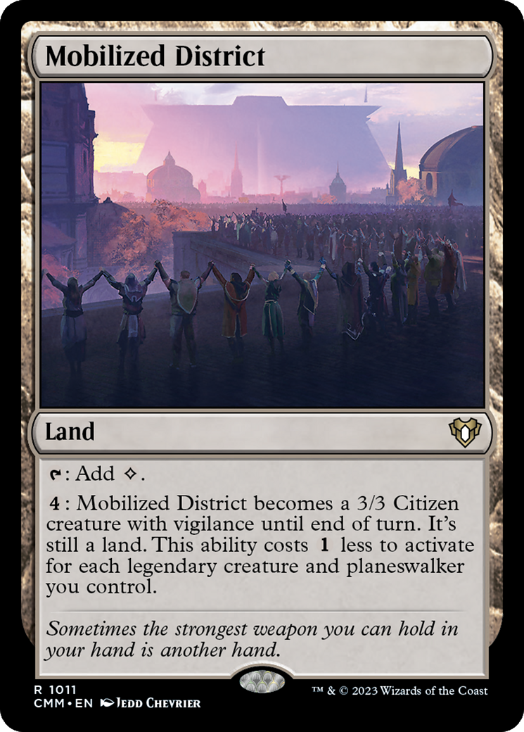 Mobilized District [Commander Masters] | Tables and Towers