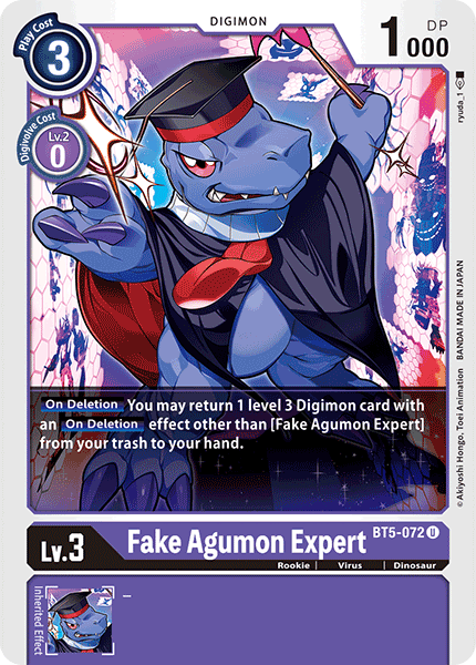 Fake Agumon Expert [BT5-072] [Battle of Omni] | Tables and Towers