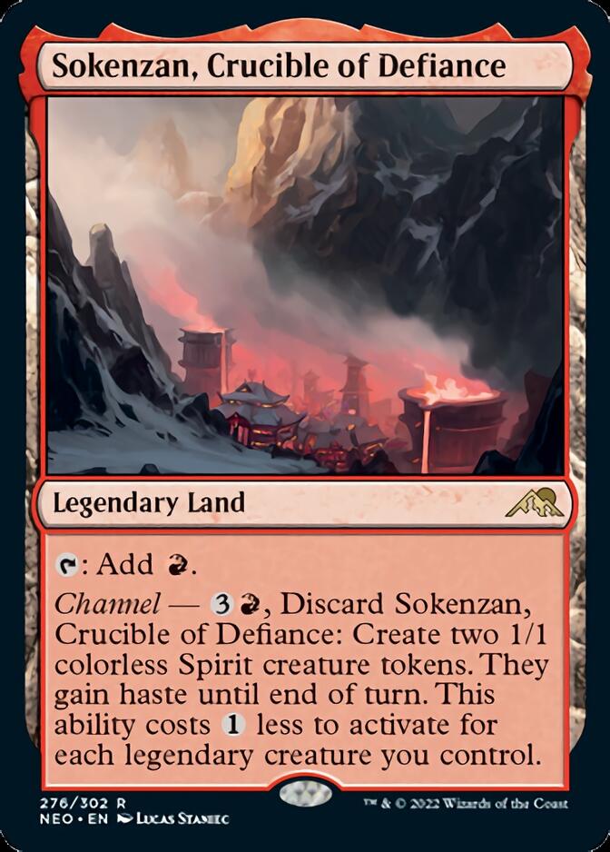 Sokenzan, Crucible of Defiance [Kamigawa: Neon Dynasty] | Tables and Towers