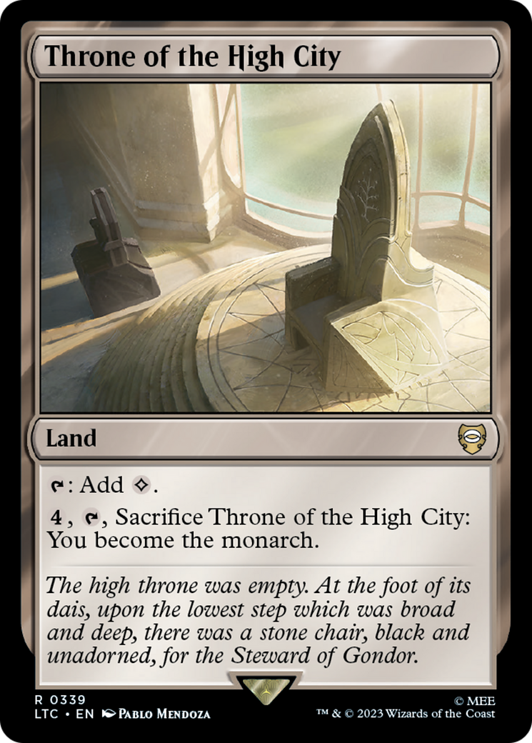 Throne of the High City [The Lord of the Rings: Tales of Middle-Earth Commander] | Tables and Towers