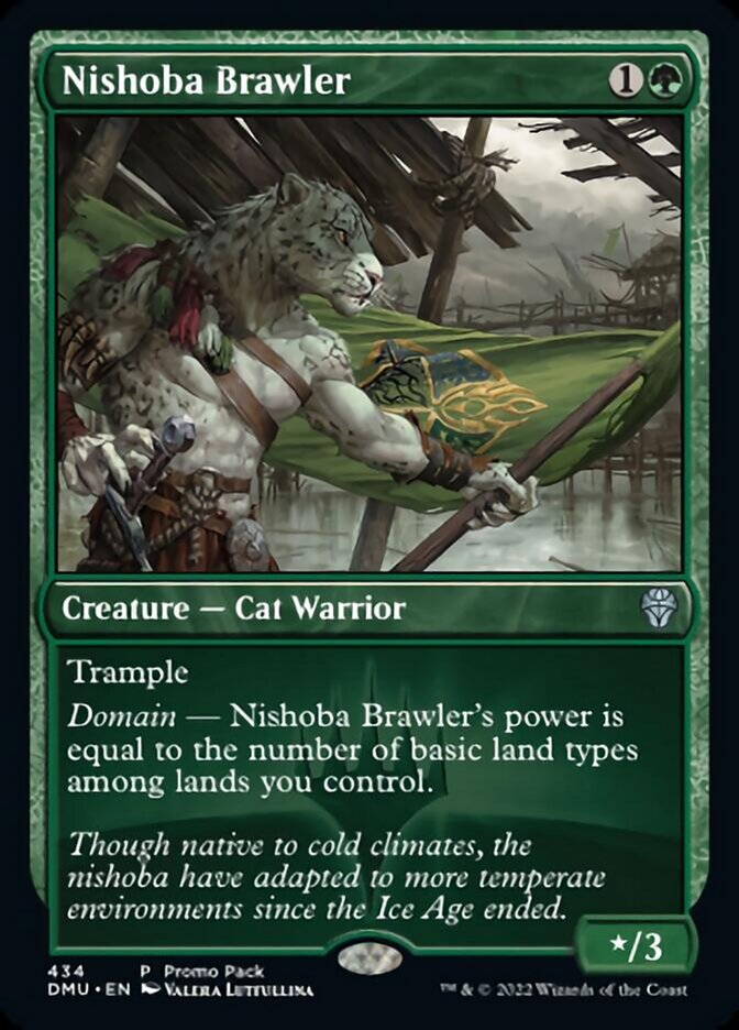 Nishoba Brawler (Promo Pack) [Dominaria United Promos] | Tables and Towers