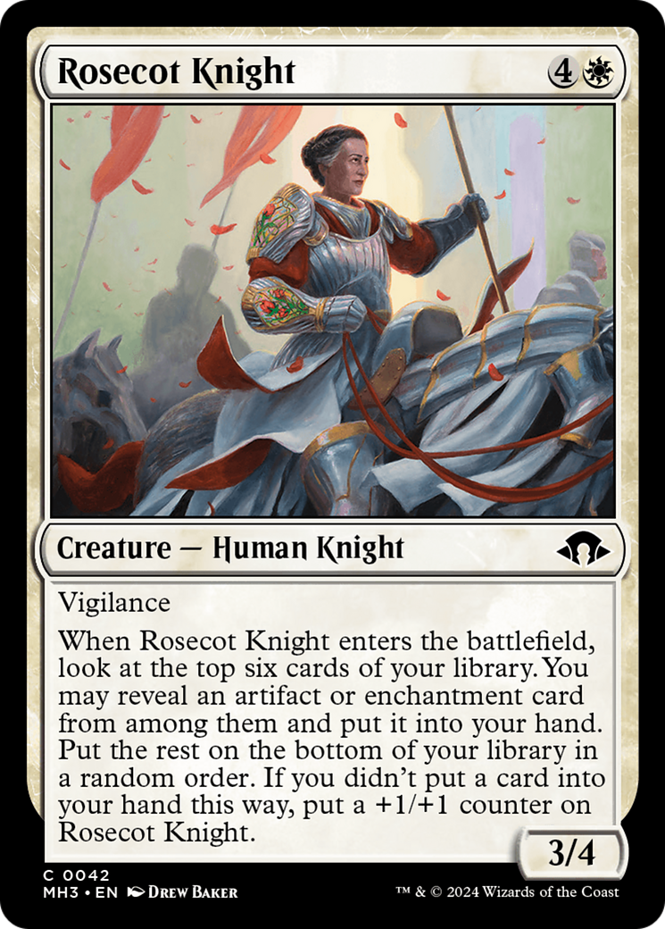 Rosecot Knight [Modern Horizons 3] | Tables and Towers