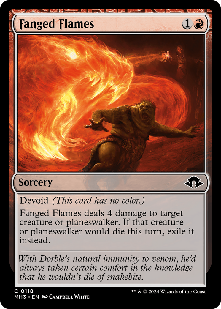 Fanged Flames [Modern Horizons 3] | Tables and Towers