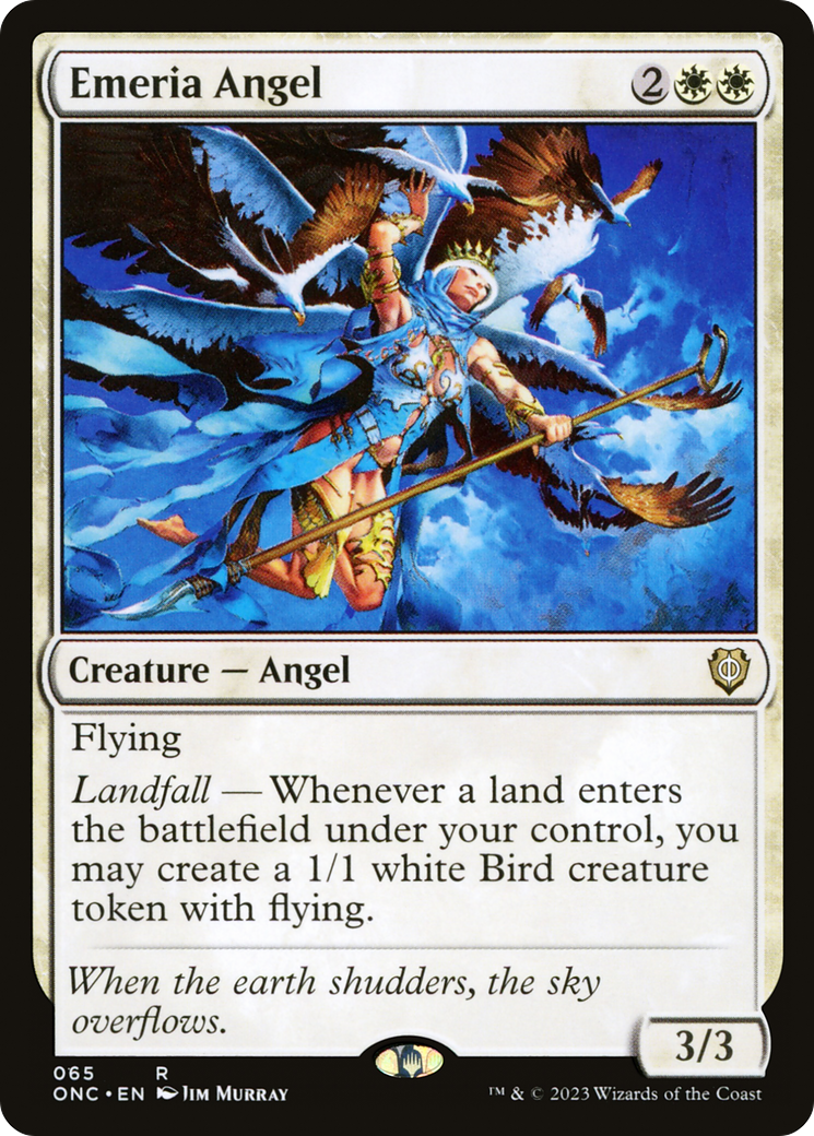 Emeria Angel [Phyrexia: All Will Be One Commander] | Tables and Towers