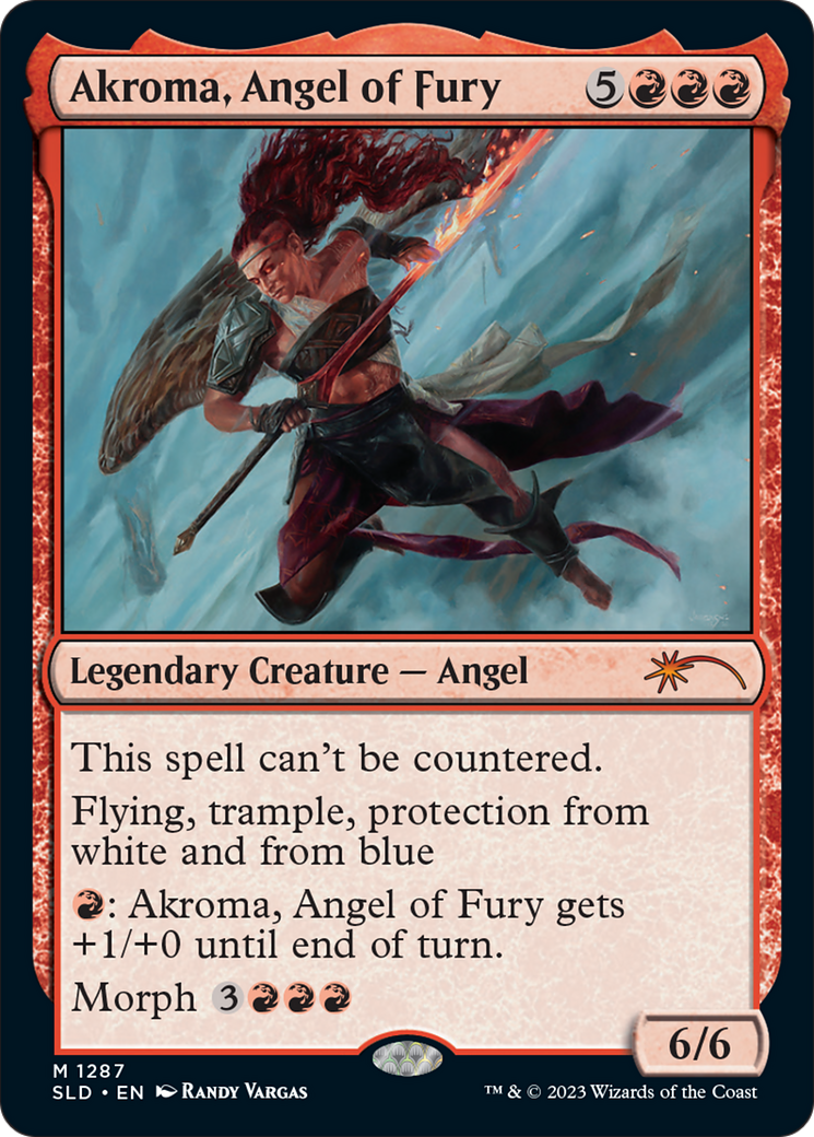 Akroma, Angel of Fury [Secret Lair Drop Series] | Tables and Towers