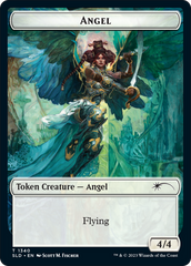 Angel // Spirit Double-Sided Token [Secret Lair Drop Series] | Tables and Towers