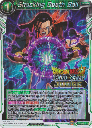 Shocking Death Ball (BT5-075) [Judge Promotion Cards] | Tables and Towers