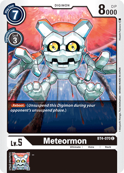 Meteormon [BT4-070] [Great Legend] | Tables and Towers