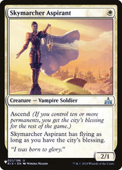 Skymarcher Aspirant [The List] | Tables and Towers