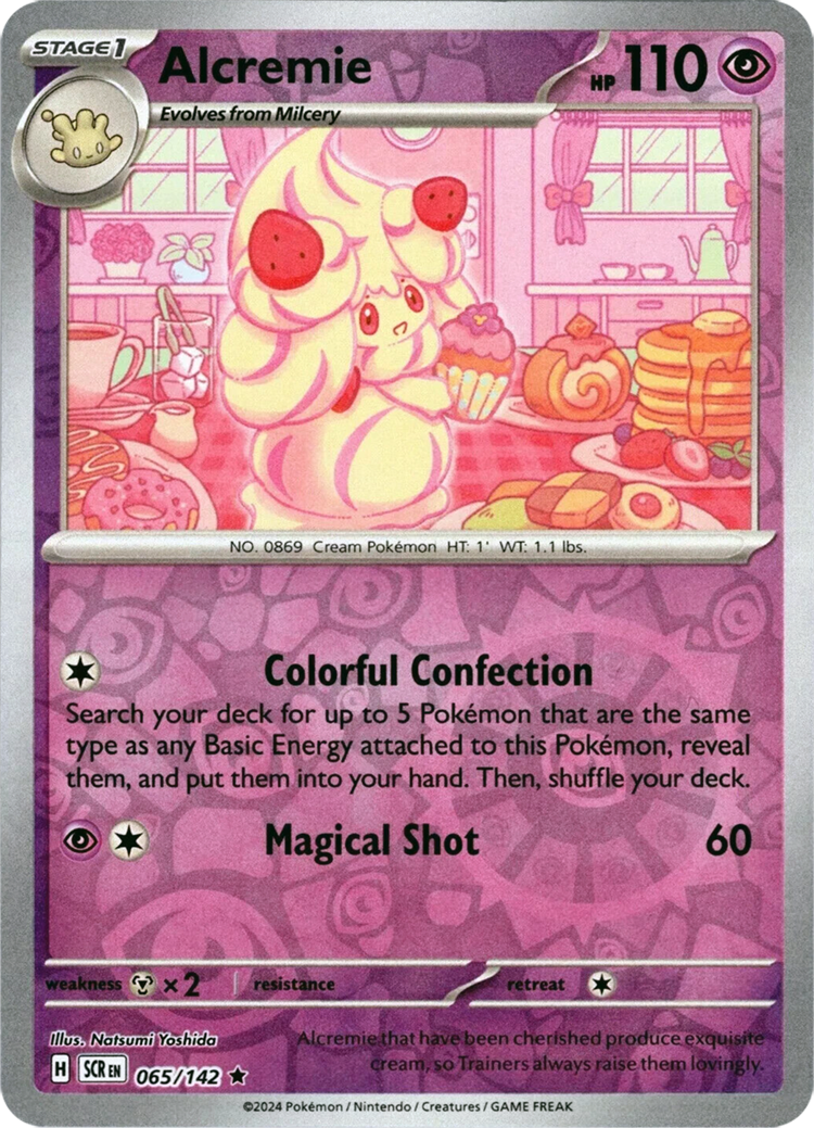 Alcremie (065/142) [Scarlet & Violet: Stellar Crown] | Tables and Towers