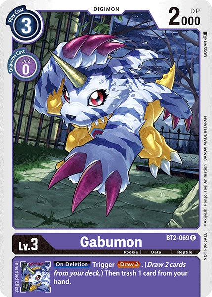 Gabumon [BT2-069] (Official Tournament Pack Vol.3) [Release Special Booster Promos] | Tables and Towers