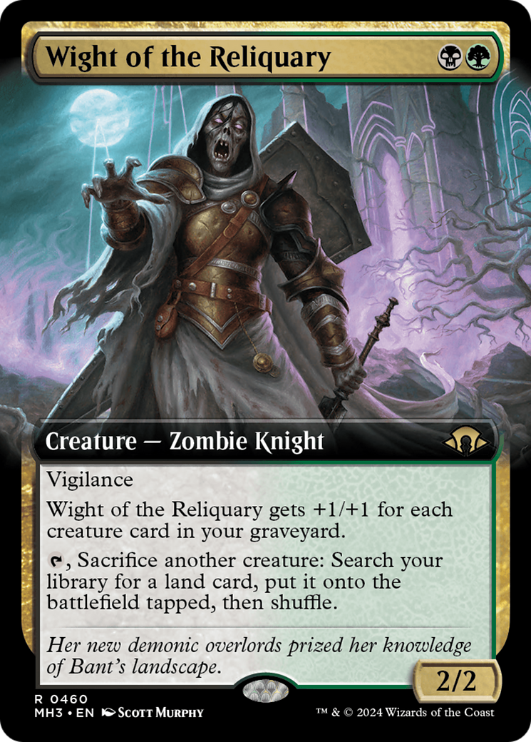 Wight of the Reliquary (Extended Art) [Modern Horizons 3] | Tables and Towers