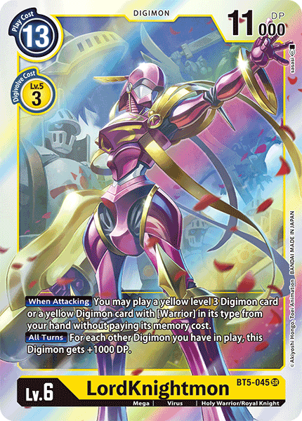 LordKnightmon [BT5-045] [Battle of Omni] | Tables and Towers