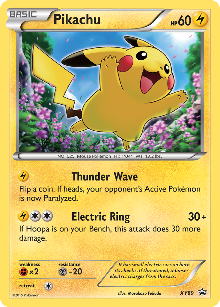 Pikachu (XY89) (Collector Chest) [XY: Black Star Promos] | Tables and Towers