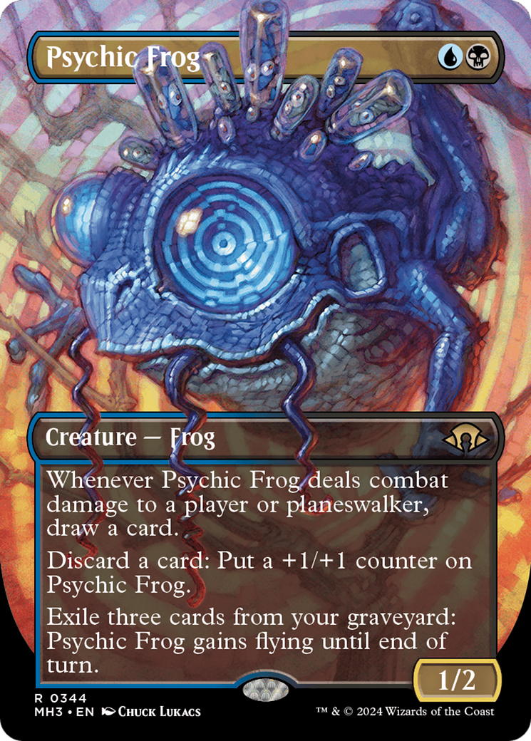 Psychic Frog (Borderless) [Modern Horizons 3] | Tables and Towers