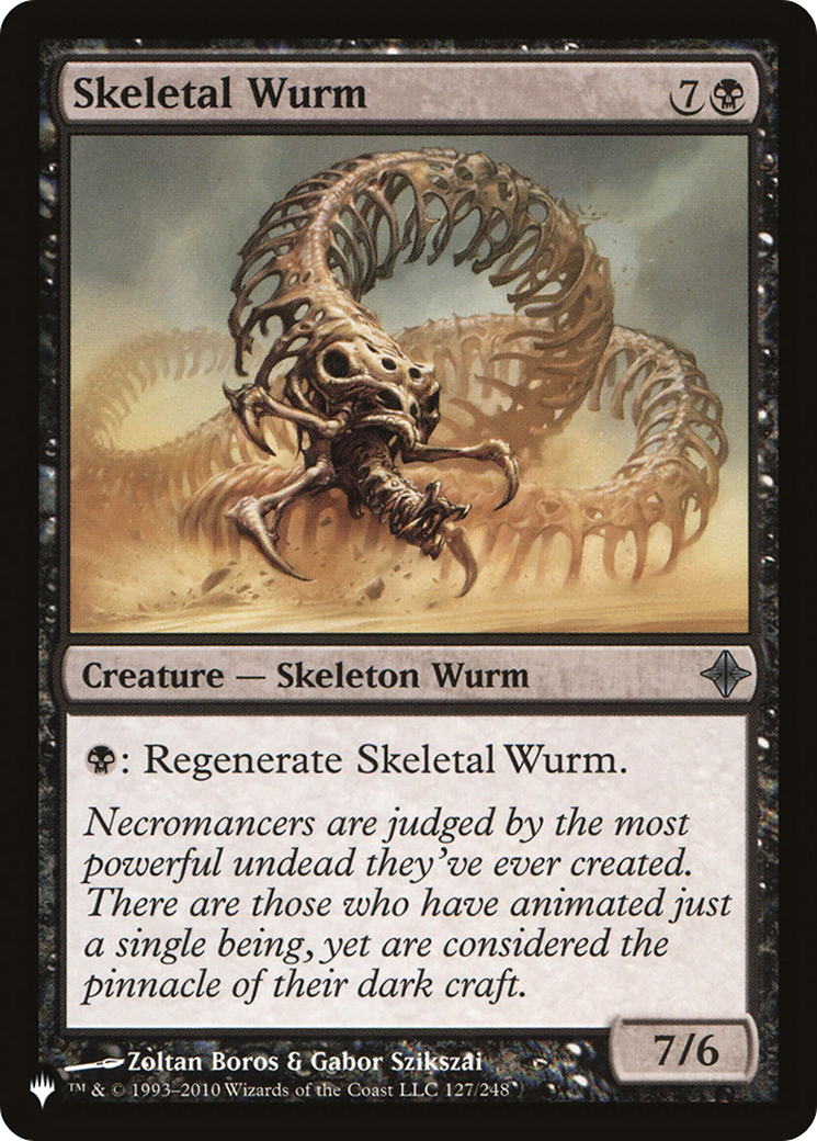 Skeletal Wurm [The List Reprints] | Tables and Towers