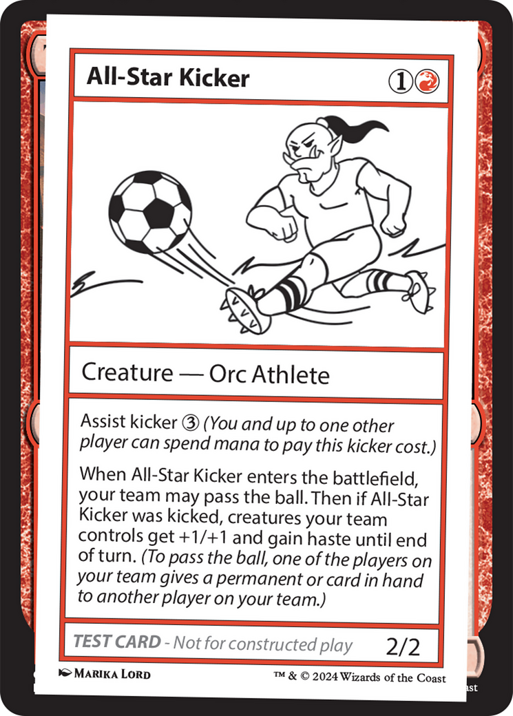 All-Star Kicker [Mystery Booster 2 Playtest Cards] | Tables and Towers