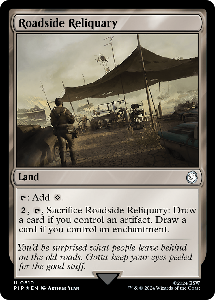 Roadside Reliquary (Surge Foil) [Fallout] | Tables and Towers