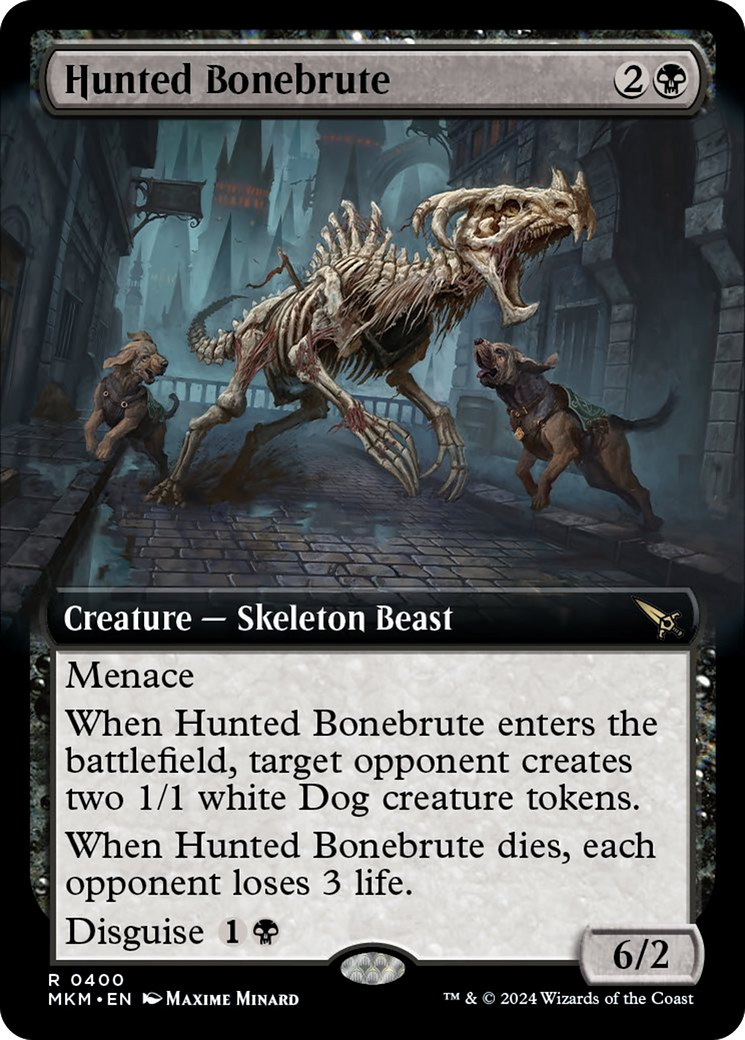 Hunted Bonebrute (Extended Art) [Murders at Karlov Manor] | Tables and Towers