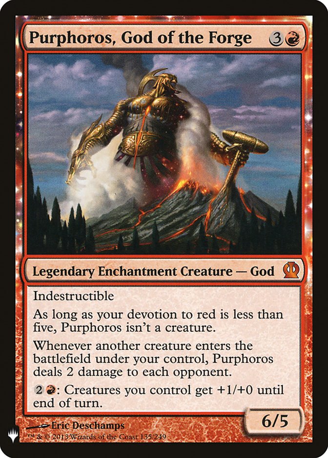 Purphoros, God of the Forge [Mystery Booster] | Tables and Towers