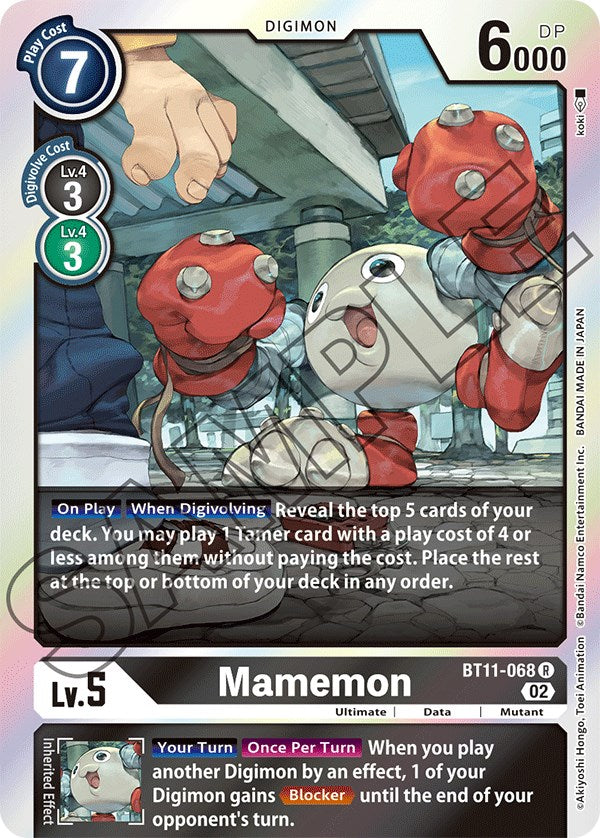 Mamemon [BT11-068] [Dimensional Phase] | Tables and Towers