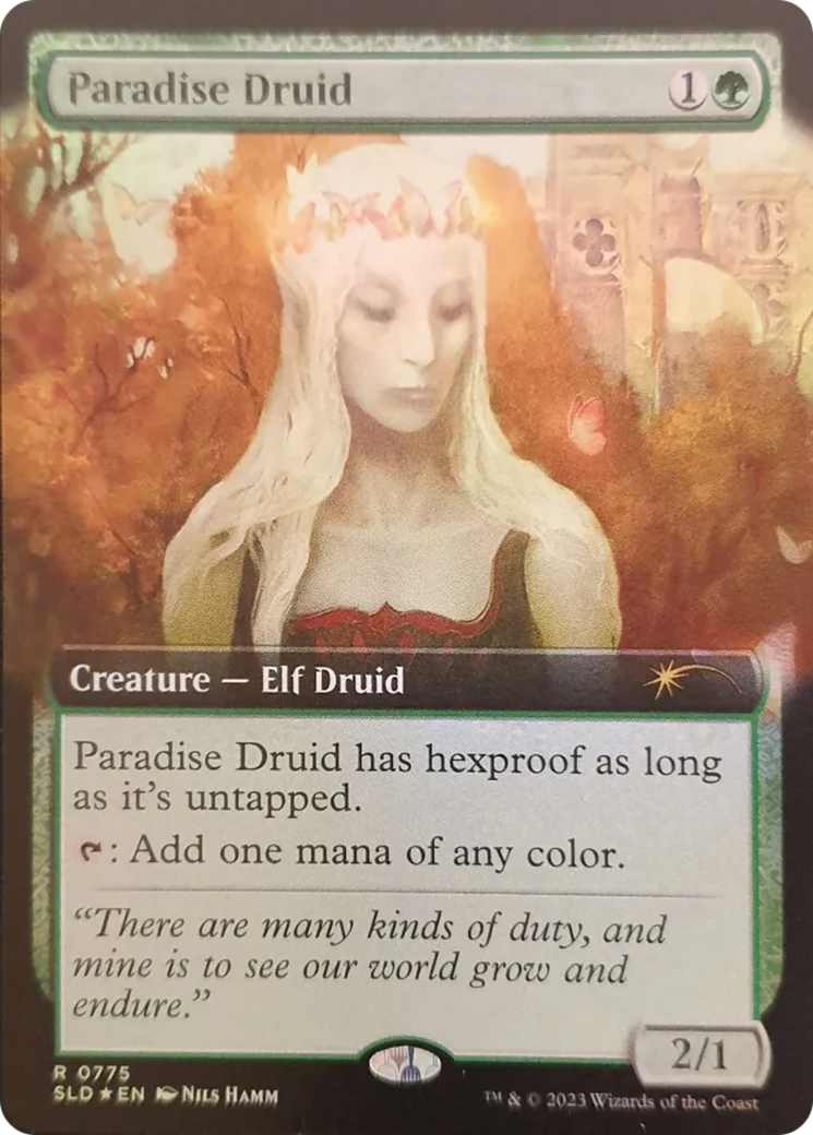 Paradise Druid (Extended Art) [Secret Lair Drop Series] | Tables and Towers