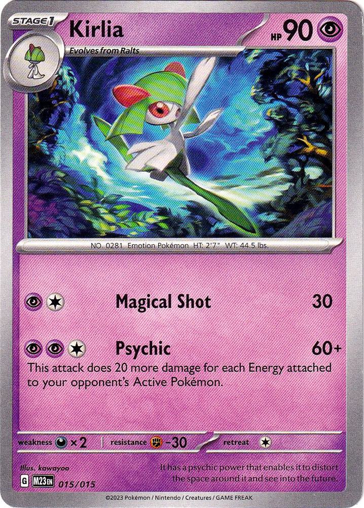 Kirlia (015/015) [McDonald's Promos: 2023 Collection] | Tables and Towers