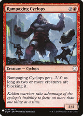 Rampaging Cyclops [Mystery Booster] | Tables and Towers